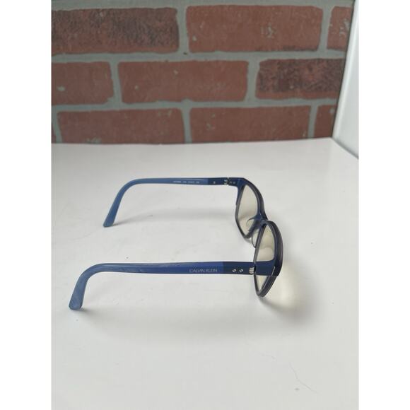 Eyeglasses Frames Women\'s Blue Full Rim Calvin Klein CK19506 419  51-17 Used main image 9